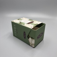 Boîte de papier écologique à thé/café de taille personnalisée Boîtes d'emballage en papier personnalisées Boîtes en carton imprimé pour la vente au détail de cadeaux