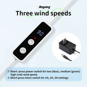 Anjuny 12V Điện Quạt thông gió không khí NệM Di động và gấp mùa hè làm mát pad với chống bedsores tính năng - Product Image 4