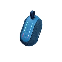 Altavoz Inalámbrico Portátil BT con Malla de Tela, Caja de Sonido para Exteriores, BT 5.3, 10w, Bajos Potentes, Llamadas con Manos Libres, para Escritorio, Playa, Piscina