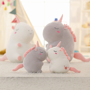Carino morbido unicorno giocattolo grasso unicorno unicorno cuscino bambola animale di peluche per bambini giocattoli del bambino per la <span class=keywords><strong>ragazza</strong></span> di compleanno regalo di <span class=keywords><strong>natale</strong></span> - Product Image 4