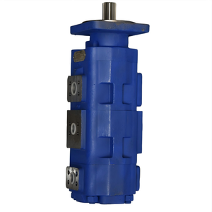 Pompe hydraulique à engrenages à trois sections Huamao pour chargeuse sur pneus, excavatrice, neuve, garantie 1 an, fabrication Shandong, utilisée pour la construction et l'exploitation minière - Product Image 3