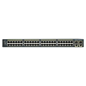 Catalyst WS-2960+48PST-S Intelligent Enterprise <b>Switch</b> with 48 10/100Mbps <b>PoE</b> 2 10/100/1000Mbps Uplink 2 SFP Fiber Ports - Product Image 2