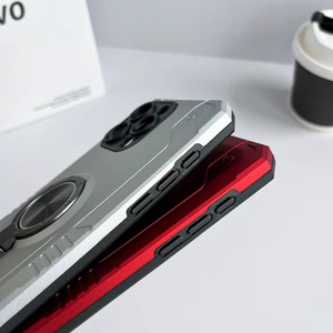 เคสโทรศัพท์กันกระแทก2 in 1, เคสโทรศัพท์กันกระแทกสำหรับ <span class=keywords><strong>OPPO</strong></span> A3 Pro A3 A3x A60 A80 A40ติดรถยนต์ฝาครอบที่ยึดห่วงแม่เหล็ก - Product Image 6