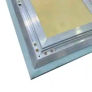 Gewikkelde Aluminium Frame Wandpanelen Akoestische Plafondpanelen Minerale Wol Custom Akoestische Panelen
