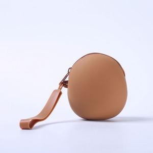 Silicone Zipper Closure Coin Purse <b>Mini</b> Portable <b>Bag</b> for Students and Headphone Storage - Product Image 3