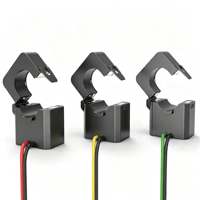 Transformador de Corriente de Núcleo Dividido Abrible, Sensor de Corriente Tipo Pinza, Clase 0.5, CE RoHS, para Monitoreo de Medidores de Energía