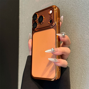 Custodia Trasparente in Silicone Morbido con Placcatura di Lusso per <span class=keywords><strong>iPhone</strong></span> 17 16 <span class=keywords><strong>Pro</strong></span> <span class=keywords><strong>Max</strong></span> <span class=keywords><strong>11</strong></span> 12 13 14 15 <span class=keywords><strong>Pro</strong></span> 17Air con Protezione <span class=keywords><strong>Fotocamera</strong></span> - Product Image 3