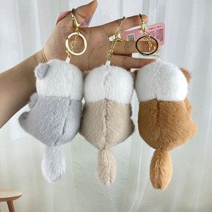 พวงกุญแจตุ๊กตาปลาตัวน้อยน่ารัก กอดได้ ทำจากผ้า PP Cotton บรรจุใยฝ้าย ของเล่นตุ๊กตาการ์ตูน ของตกแต่งกระเป๋าสำหรับเด็กผู้หญิง ของขวัญ - Product Image 3