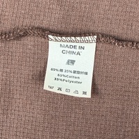 Polo à manches longues en maille gaufrée délavée style vintage personnalisé pour homme, coupe oversize et carrée, streetwear, vierge, en coton thermique 280G