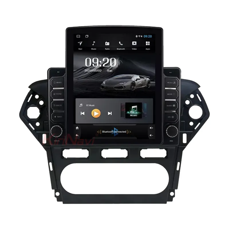 KiriNavi 9.7 "אנדרואיד 10 רכב רדיו עבור פורד מונדיאו בהר מערכות סטריאו וידאו ניווט dvd נגן רכב אודיו GPS DSP BT 2011 - 2012