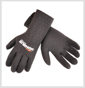 Gants de plongée YONSUB super extensibles à paume pointillée en néoprène antidérapant, cinq doigts, thermiques, pour plongée sous-marine <span class=keywords><strong>et</strong></span> snorkeling - Product Image 3