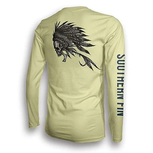 เสื้อเชิ้ตแขนยาวกันยูวี 50 สำหรับผู้ชาย คุณภาพสูง ผลิตตามสั่ง ขายส่ง MOQ ต่ำ สำหรับตกปลา - Product Image 4