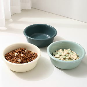 Ceramic Pet <strong>Bowl</strong> Eco-Friendly Large Capacity Manufacturer Wholesale Multi Colors <strong>Round</strong> <strong>Bowls</strong> for Small Medium Large Cats or <strong>Dogs</strong> - Product Image 3