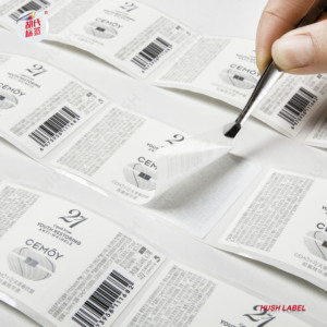 Etichette Adesive Multistrato Personalizzate con Logo, Impermeabili e Resistenti all'Olio, in Rotolo per Imballaggi Cosmetici e Farmaceutici - Product Image 5