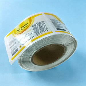 Adesivi Trasparenti Personalizzati, Etichette in PET Impermeabili, Etichette Ecologiche con Logo per Imballaggio di Bottiglie e Alimenti - Product Image 3