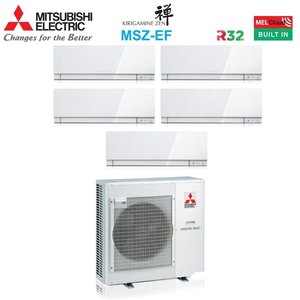 Mitsubishi Electric Penta Split Inverter เครื่องปรับอากาศ kirigamine ZEN White MSZ-EF ซีรีส์7 + 7 + 12 + 12 + 18พร้อม MXZ-5F102VF R-32 - Product Image 3