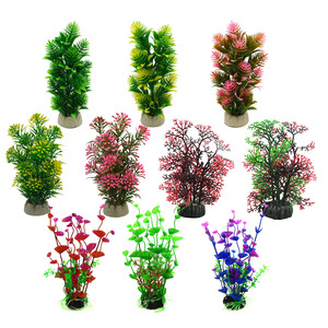 Aquário Aquário Plantas Plásticas Planta De Água Plástica Artificial para Decoração Do Tanque De Peixes Aquário Atacado Plantas Plásticas - Product Image 1