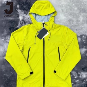 Jorsen 2026 Jaket Angin Pria dan Wanita Berkerudung Lapisan Tunggal Jaket Angin Tiga Lapisan Lem Ringan untuk Mendaki Gunung dan Aktivitas Luar Ruangan. - Product Image 3