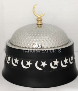 Cazuela de metal hecha a mano para servir en fiestas, calentador de alimentos, olla caliente, cazuela para uso en bodas y hoteles con olla para fregona - Product Image 5