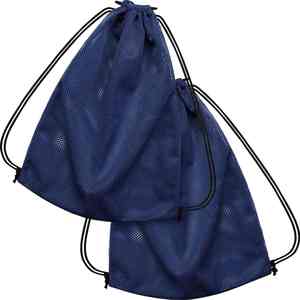 Mochila de malla portátil y duradera de 38*45cm, moderna, para gimnasio, senderismo, natación, fútbol, baloncesto, playa, juguetes, lavandería, recolección de setas, etc. - Product Image 5