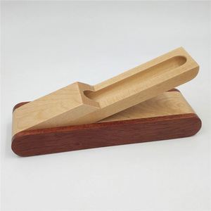 Estuche de Madera Personalizado para Bolígrafo - Caja Plegable para un Solo Bolígrafo con Diseño de Madera Mixta para Regalos Promocionales - Product Image 2
