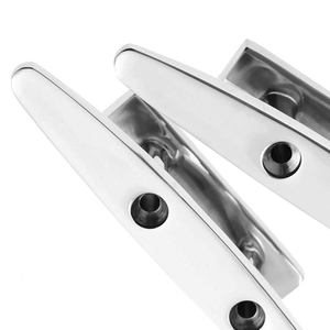 Étrier d'amarrage léger à 2 trous en acier inoxydable 316, accessoires <span class=keywords><strong>de</strong></span> quincaillerie pour pont <span class=keywords><strong>de</strong></span> yacht, attaches <span class=keywords><strong>de</strong></span> corde, pinces en acier moulé - Product Image 3