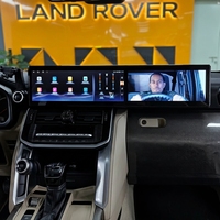 Lecteur multimédia automobile à double écran 24,6 pouces CarPlay Android Auto pour Toyota Land Cruiser LC300 2021-2025 Nouvelle mise à niveau Plug and Play