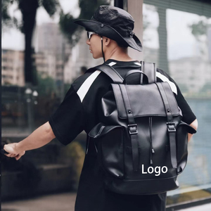 <span class=keywords><strong>Zaino</strong></span> da Uomo di Lusso Personalizzato in Pelle PU all'Ingrosso, <span class=keywords><strong>Zaino</strong></span> da Viaggio di Lavoro ad Alta Capacità per Laptop - Product Image 5