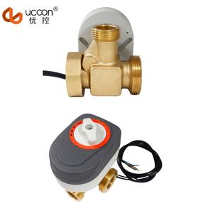 Gran oferta, válvula solenoide de latón, actuador giratorio, válvula mezcladora de agua termostática motorizada de 3 vías - Product Image 3
