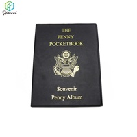 Album Koin PVC Ramah Lingkungan Bentuk Panjang untuk 5 Koin Souvenir Paspor dengan Koin Presedensial Gratis