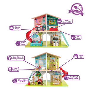 <span class=keywords><strong>Hape</strong></span> en bois côté ouvert <span class=keywords><strong>maison</strong></span> de <span class=keywords><strong>poupée</strong></span> jouets semblant jeu de rôle bricolage jouet éducatif enfants <span class=keywords><strong>maison</strong></span> de <span class=keywords><strong>poupée</strong></span> en bois avec meubles <span class=keywords><strong>maison</strong></span> de <span class=keywords><strong>poupée</strong></span> - Product Image 3