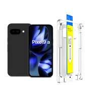Protection d'écran anti-poussière à installation facile pour Google Pixel 10 Pro XL 9A 8 Pro, alignement automatique, compatible avec les coques en verre trempé