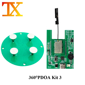 ชุดอุปกรณ์ติดตามตัว UWB รุ่น 120 ของผู้ผลิต TX °   360 °   ชุด PDOA สำหรับการวัดมุมระยะทางของโมดูล เหมาะสำหรับหุ่นยนต์สำรวจ - Product Image 4