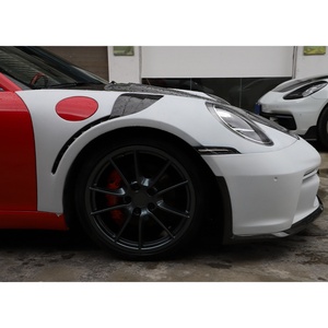 2011-2018 Car Upgrade Carbon Fiber 992 Style Wet Carbon Front Fiber Bumper <b>Engine</b> <b>Hood</b> Fender New Condition Fit for 911991 - Product Image 6