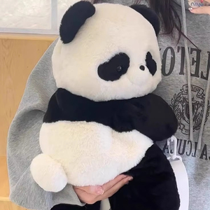 Peluche Panda Personnalisée Mignonne et Douce, Rembourrage en Coton PP, Accessoires, Petit Cadeau, Fournisseur OEM ODM - Product Image 1