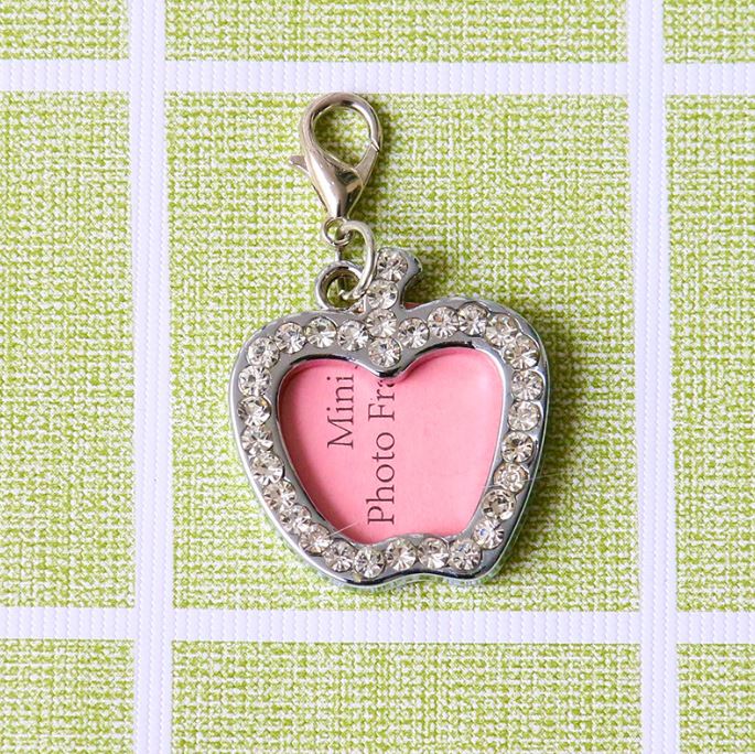 Mela d'argento-2,8 * 3 cm