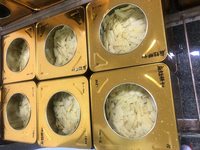 Menma japonais légumes bouillis aliments à faible teneur en calories en conserve tranches de pousses de bambou dans l'eau