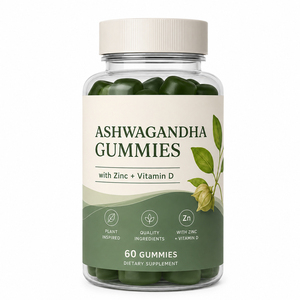 Offre Spéciale – Gummies d'Ashwagandha OEM/ODM – Complément Nutritionnel Sportif pour Adultes – Performance Athlétique – Végétalien & Biologique - Product Image 1