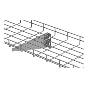 Support de grille galvanisé Oem personnalisé, paniers en treillis métallique antistatique, chemins de câbles avec excellente dissipation thermique - Product Image 4