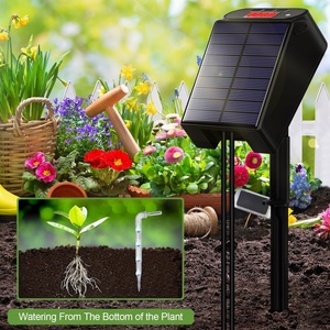 Nueva Serie de Riego por Goteo Solar Inteligente de PVC de Venta Caliente Transfronteriza con Temporizador Automático para Flores y Anti-Sifón de Bajo Consumo - Product Image 1