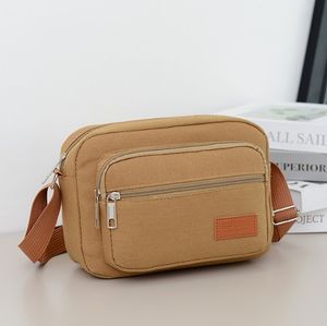 Vente en gros à bas prix Sac messager simple et de grande capacité pour hommes à usage quotidien Sac à bandoulière léger et portable - Product Image 2