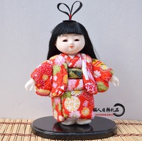 Vente en gros Geisha japonaise Kimono fille Statue poupées asiatiques Kabuki Figurine de collection pour la maison bureau décor de bureau