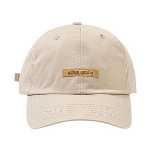 Casquette de baseball brodée sur mesure en coton uni à six faces pour hommes, livraison en 15 jours avec boucle en métal vente en gros - Product Image 4
