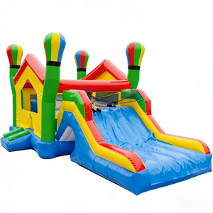Château Gonflable Commercial à <span class=keywords><strong>Prix</strong></span> d'Usine avec Toboggan et Souffleur, en PVC, pour Enfants, Installation Facile, Capacité 200-500KG, Idéal pour les Fêtes - Product Image 6