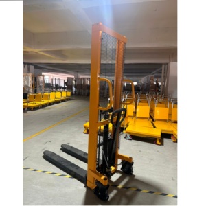 पोर्टेबल मैनुअल फोर्कलिफ्ट 1-2 टन 0.5-3 मीटर हाइड्रोलिक लिफ्टर स्टेकर - Product Image 5