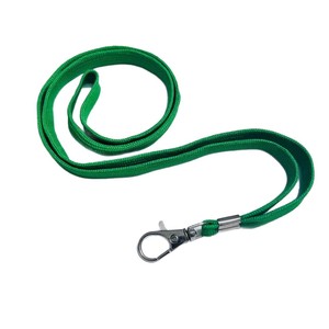 Nylon Lanyard 1x45cm Metal Swivel <b>Clip</b> Id Card Holder Royal Blue - Product Image 5