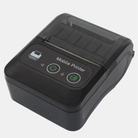 Printer kertas termal portabel isi ulang, cetak penerimaan pesanan logistik