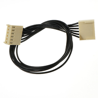 Kabel Perakitan Konsol PLC dengan Konduktor Tembaga Berlapis Timah Termasuk Kabel RS232 Delta untuk Komputer, Sepeda Motor, dan Industri