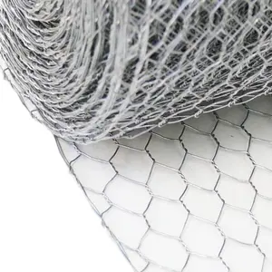 Galvanized Hexagonal Chicken Wire/ Poultry Wire Used For 1" Chicken Wire Hex Netting