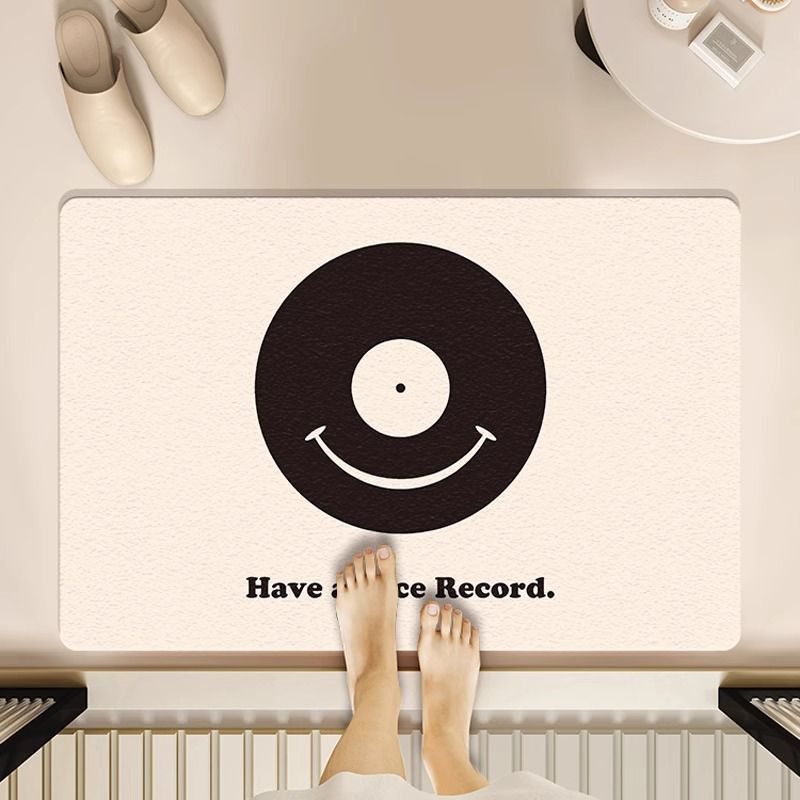 Vinyl Record Floor Mat -5